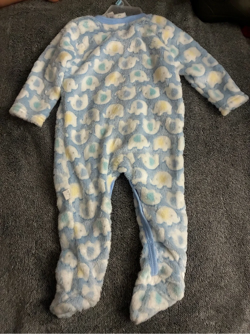 New 6/9 One Piece Button Jammie
